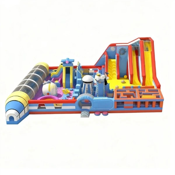 Space-Themed Inflatable Park Bounce Castle best