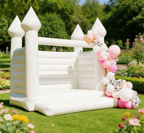 White Wedding Inflatable Bounce House best